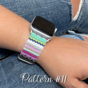   Printed Silicone Bands for Apple Watch 38/40/41mm and 42/44/45/46/49mm All Series Replacement Strap for iWatch Series 10/9/8/7/6/5/4/3/2/1/SE