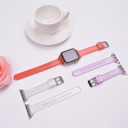  Slim Glitter Silicone Bands for Apple Watch 38/40/41mm and 42/44/45/46/49mm All Series Replacement Strap  for iWatch Series 10/9/8/7/6/5/4/3/2/1/SE