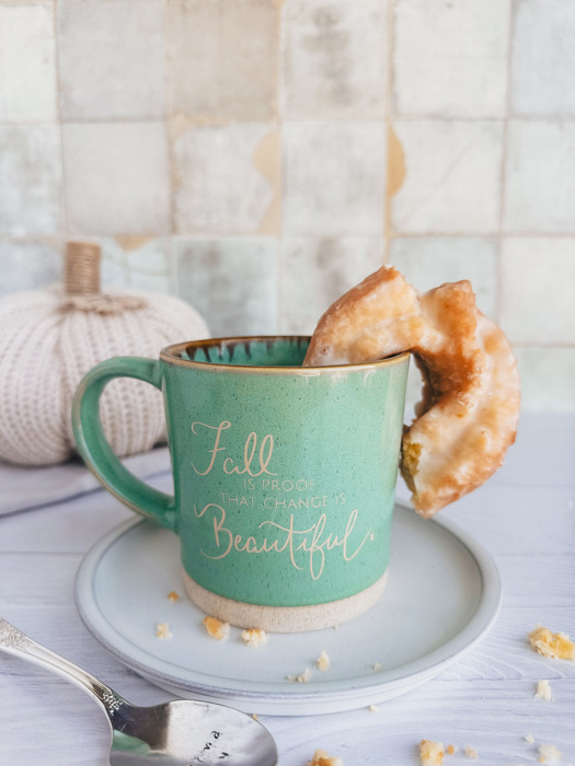 Fall Is Proof That Change Is Beautiful | Rustic Fall Coffee Mug | Ceramic and Stone Bottom | Dishwasher and Microwave Safe | 13 oz