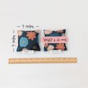  Personalized Hand Warmer Rice Bag Set | Rice Heating Pad | 4 x 4 inches