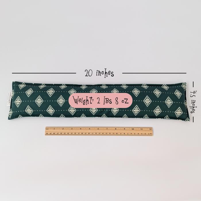 Personalized Neck & Shoulder Rice Bag | Rice Heating Pad | 4.5 x 20 inches
