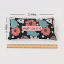 Personalized Rectangle Rice Bag | Rice Heating Pad | 6 x 12 inches