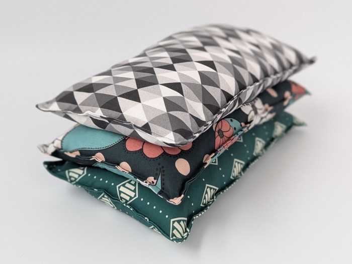 Personalized Rectangle Rice Bag | Rice Heating Pad | 6 x 12 inches