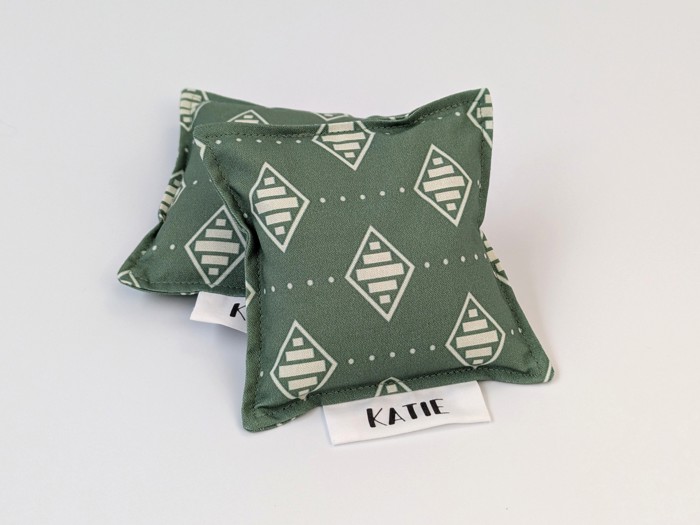 Personalized Hand Warmer Rice Bag Set | Rice Heating Pad | 4 x 4 inches