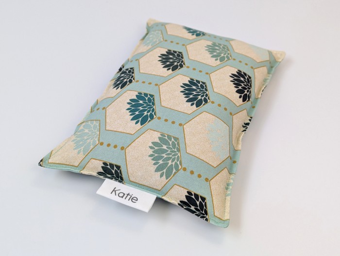 Personalized Rectangle Rice Bag | Rice Heating Pad | 6.5 x 10 inches
