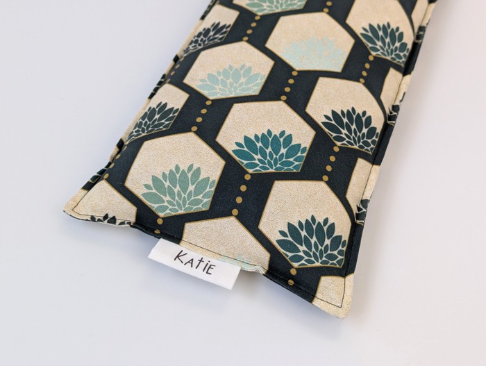 Personalized Rectangle Rice Bag | Rice Heating Pad | 6 x 12 inches