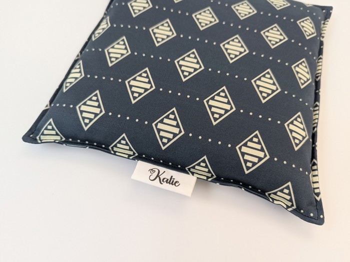 Personalized Square Rice Bag | Rice Heating Pad | 9 x 9 inches