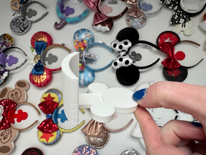 Wall Mounted Mouse Head Ear Hangers | Set Of 3