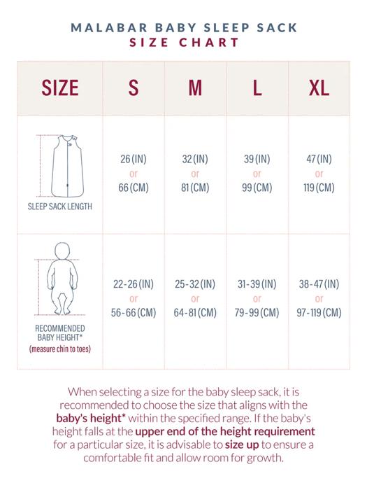 TOG 0.6 (Lightweight) Wearable Baby Sleep Sack