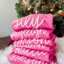  Youth Monogram Puff Print Sweatshirt