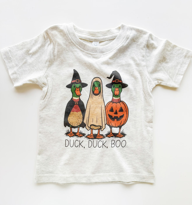 Duck Duck Boo Halloween Tee
