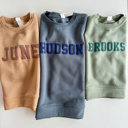  Boy's Puff Name Sweatshirt - Toddler Sizes
