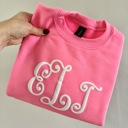  Women's Monogram Puff Print Sweatshirt