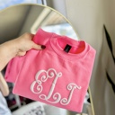  Women's Monogram Puff Print Sweatshirt