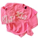  Women's Monogram Puff Print Sweatshirt