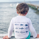  Boy's Fishing UPF 50 Rash Guard