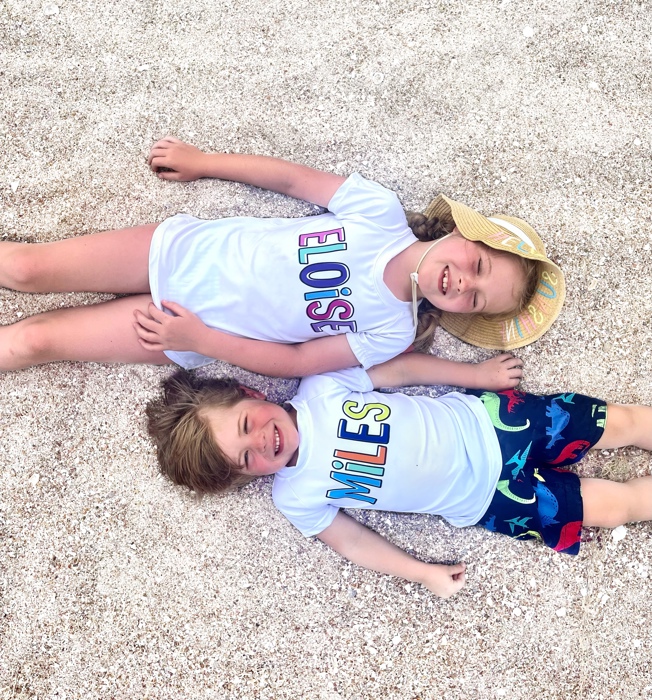 Personalized Boy's UPF 50+ Rash Guard
