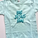  Big Jesus Fan Christian Kids Puff Shirt
