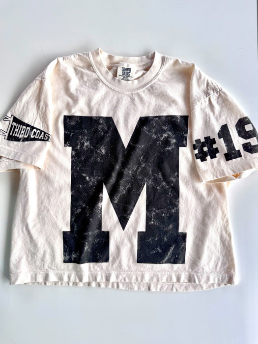 Custom Spirit Shirt with Personalized Number & Sleeve Print