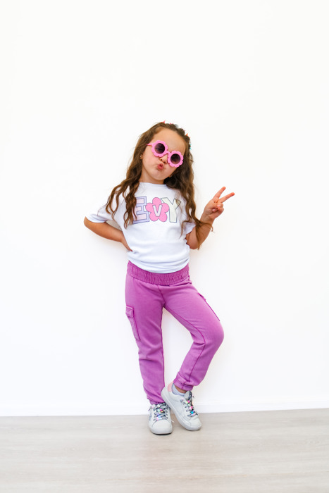 Retro Name Personalized Girl's Graphic Tee