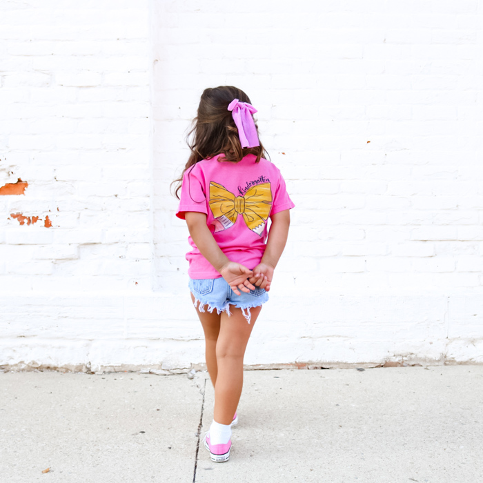 Youth Grade Level Bow Tees