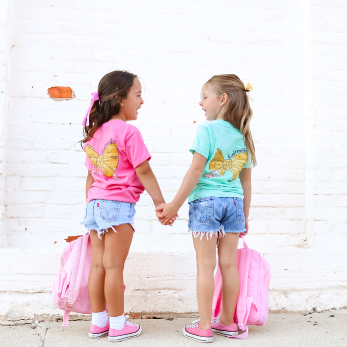 Youth Grade Level Bow Tees