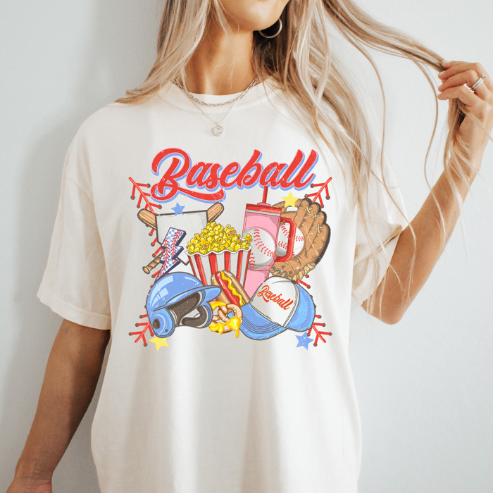 Custom Baseball Number Graphic Tee