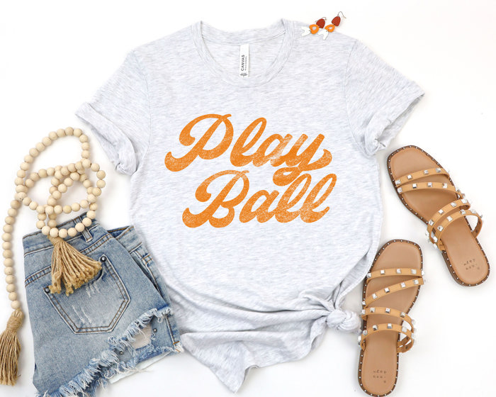 Play Ball Women's Graphic Tee