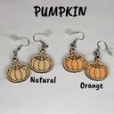  Festive Pumpkin Earrings