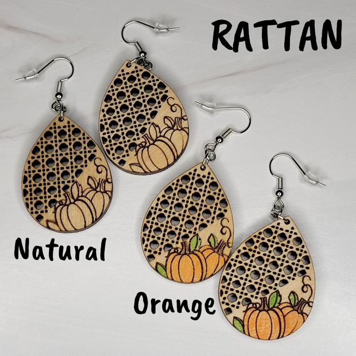 Festive Pumpkin Earrings