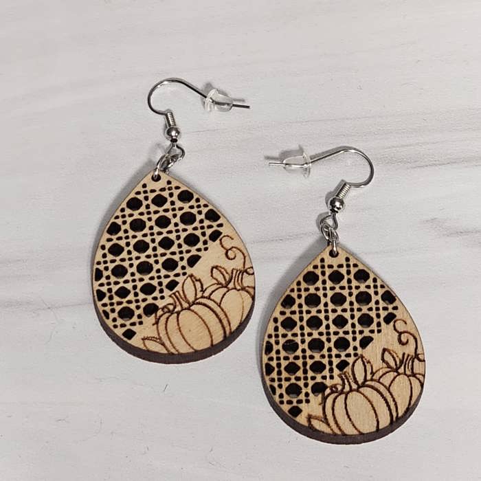 Festive Pumpkin Earrings