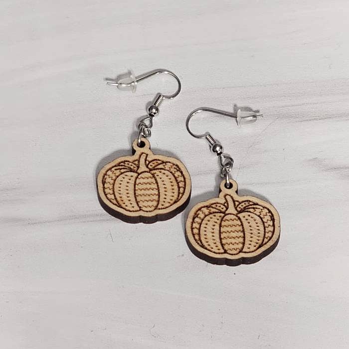 Festive Pumpkin Earrings