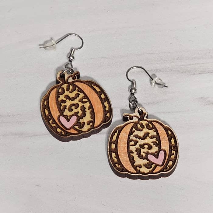 Festive Pumpkin Earrings