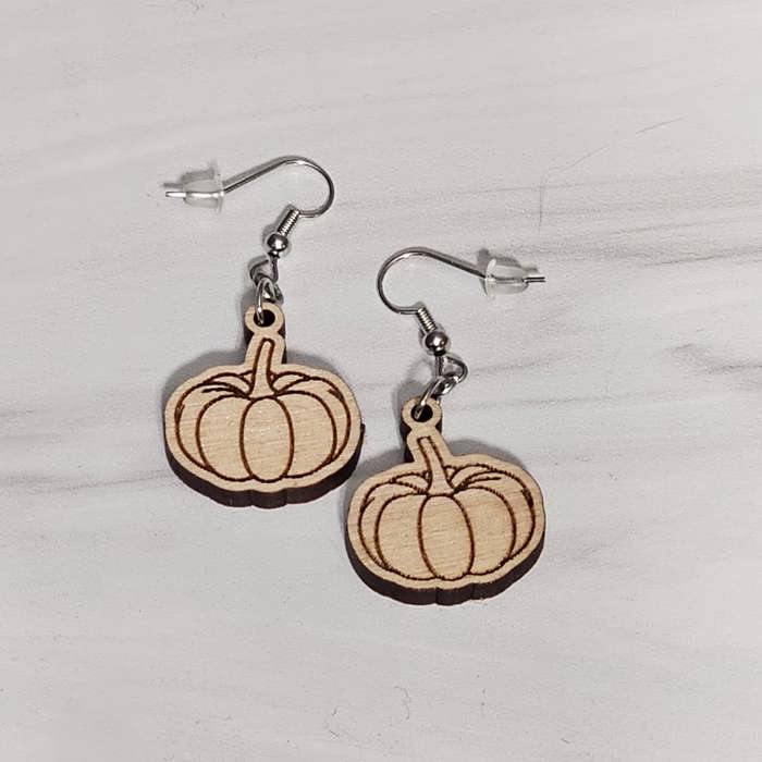Festive Pumpkin Earrings