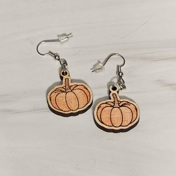 Festive Pumpkin Earrings
