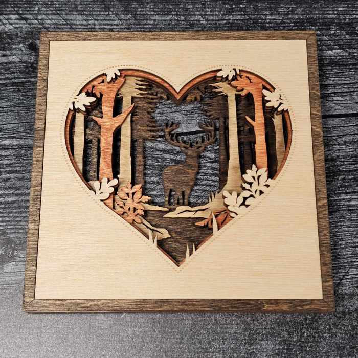 Layered Heart Signs