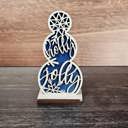 Snowmen Shelf Sitters with Words | Holiday Decor