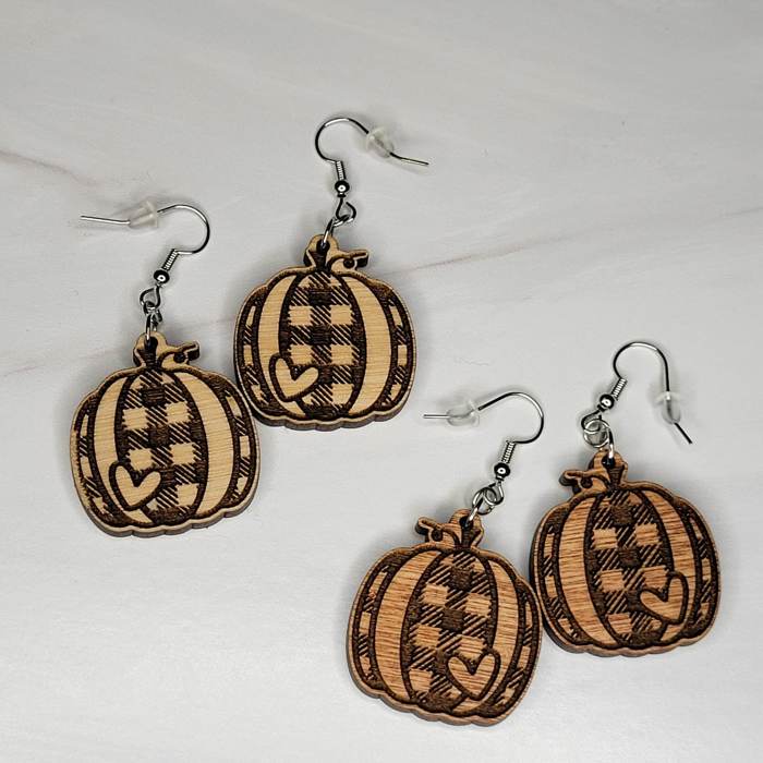 Festive Pumpkin Earrings