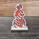  Snowmen Shelf Sitters with Words | Holiday Decor