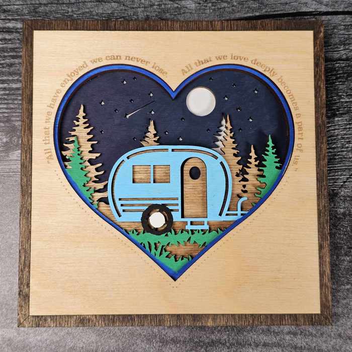 Layered Heart Signs