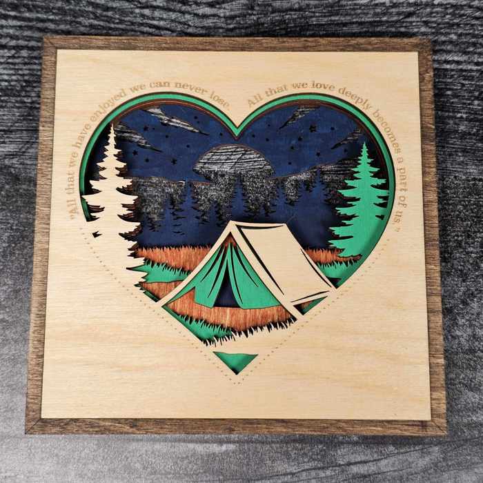 Layered Heart Signs