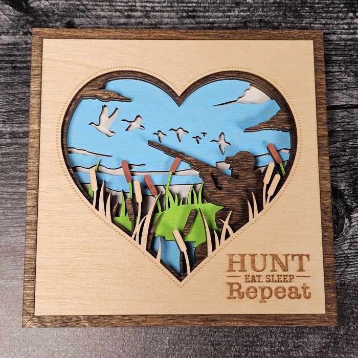 Layered Heart Signs