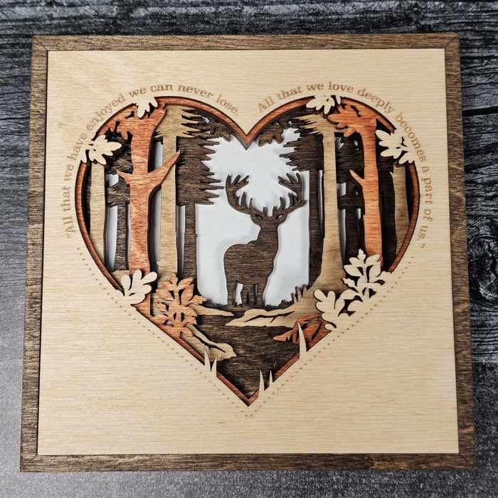 Layered Heart Signs