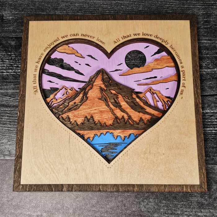 Layered Heart Signs