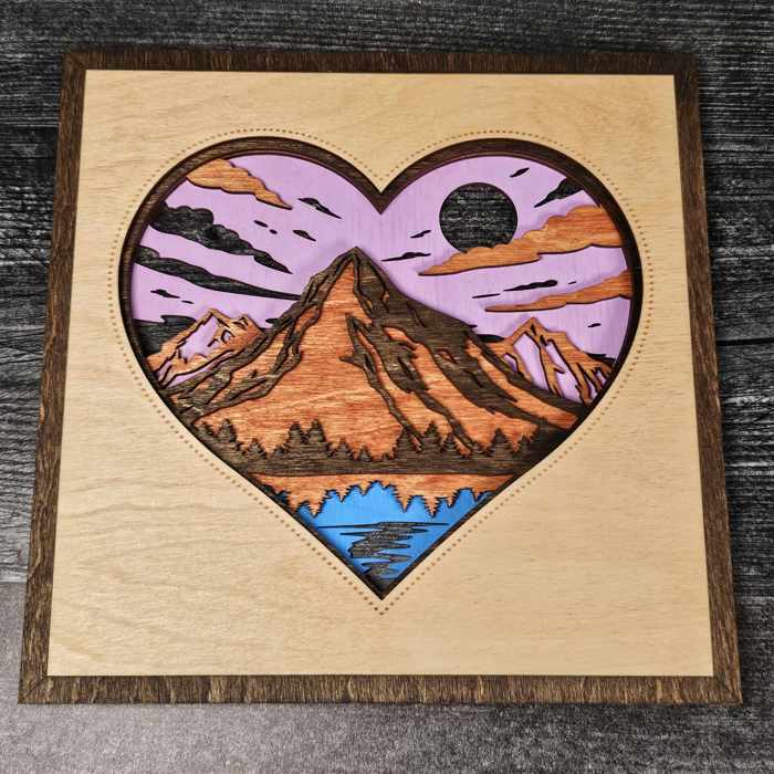 Layered Heart Signs