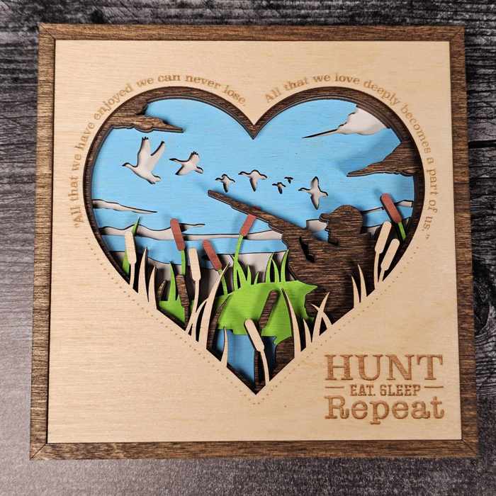 Layered Heart Signs