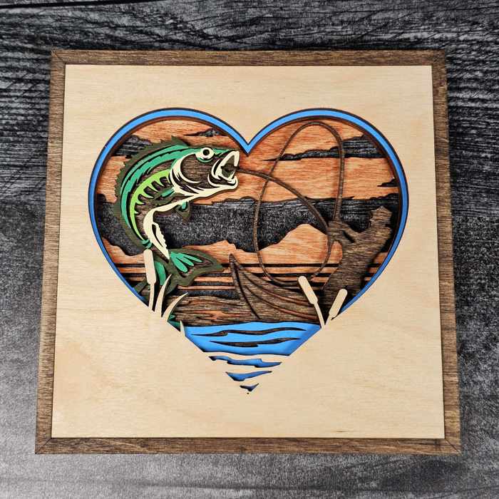 Layered Heart Signs