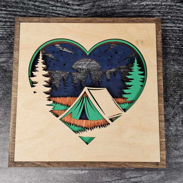 Layered Heart Signs