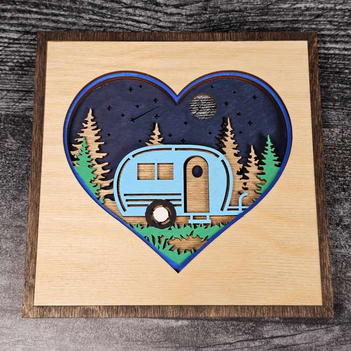 Layered Heart Signs