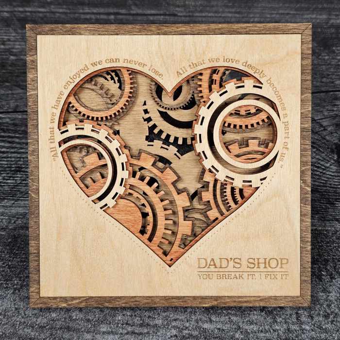 Layered Heart Signs